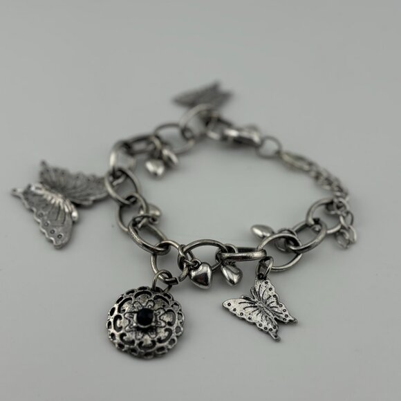 Silver Toned Charm Bracelet - Picture 3 of 4